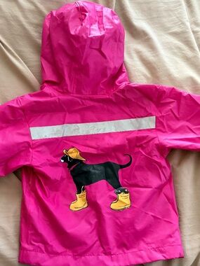 The black dog rain jacket